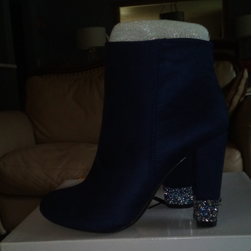 Suede booties